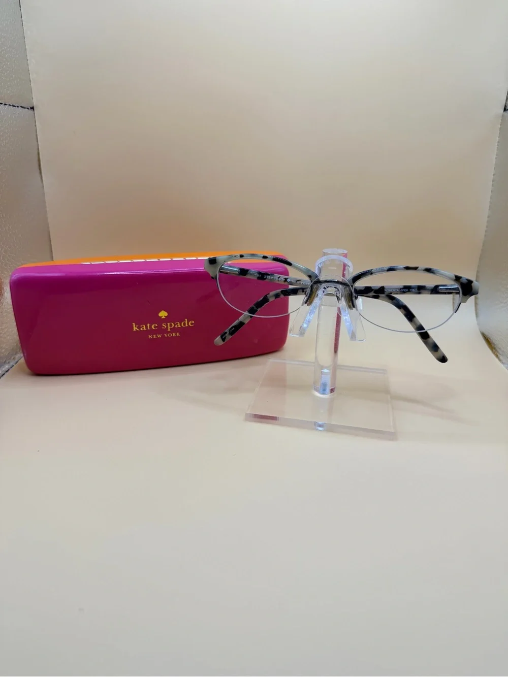 kate spade Speckled Tortoiseshell Eyeglasses Frame